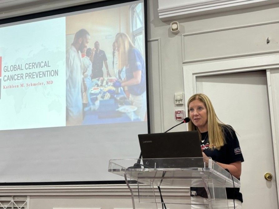 Kathleen Schmeler: AORTIC 2025 Begins with Pre-Cancer Workshop on Integrated Cancer Screening 2 Kathleen Schmeler