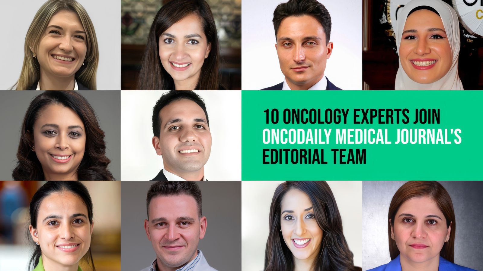 10 Oncology Experts Join OncoDaily Medical Journal’s Editorial Team