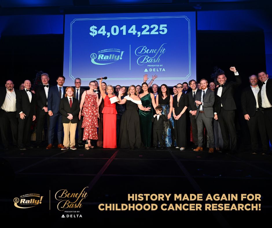 Over $4M to Fund Lifesaving Childhood Cancer Research - Rally Foundation for Childhood Cancer Research 2 Over $4M to Fund Lifesaving Childhood Cancer Research - Rally Foundation for Childhood Cancer Research
