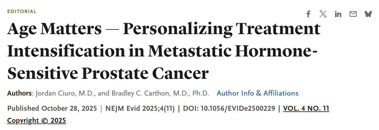 Jordan Ciuro: How Age Impacts Treatment Benefit in Metastatic Hormone-Sensitive Prostate Cancer 3 Jordan Ciuro: How Age Impacts Treatment Benefit in Metastatic Hormone-Sensitive Prostate Cancer