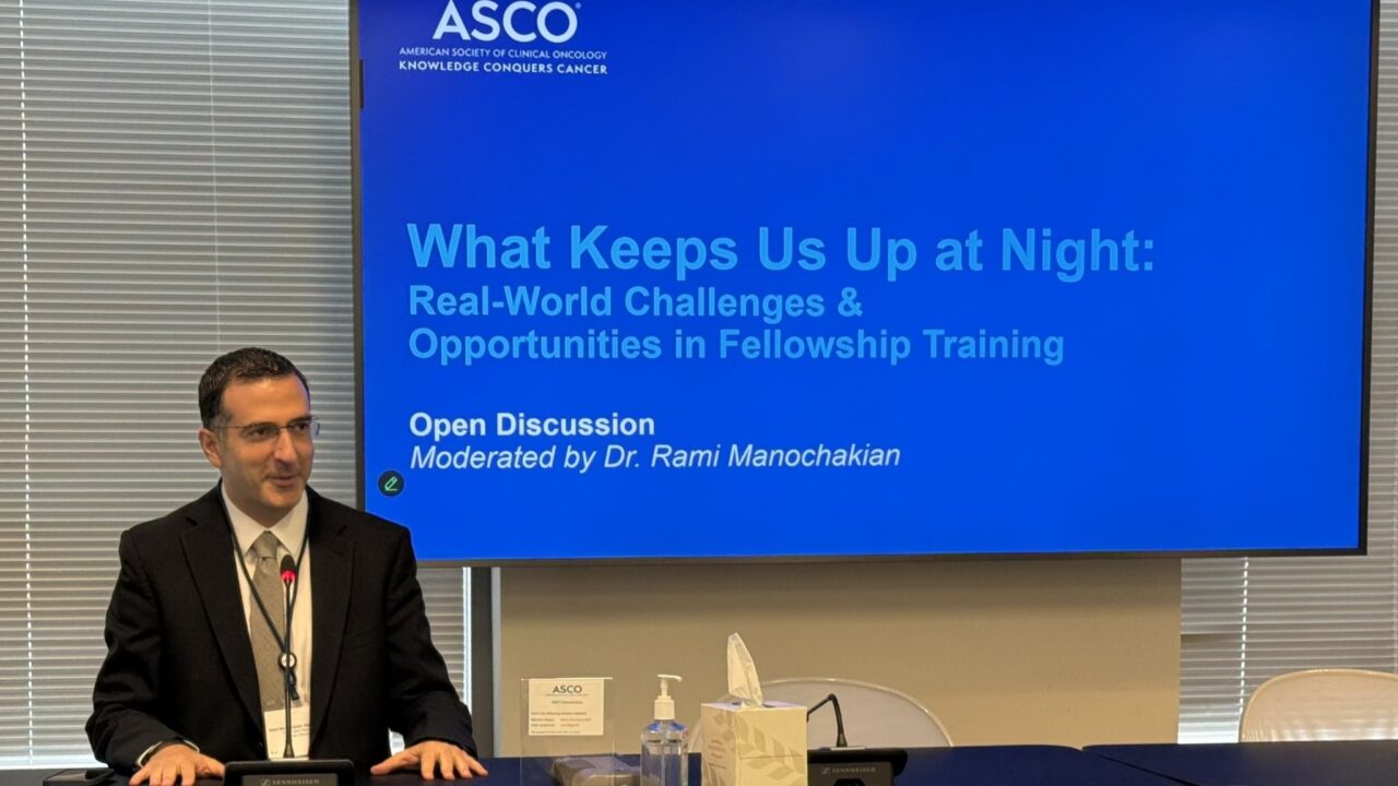 Rami Manochakian: One of the Most Rewarding Experiences of My Academic Career