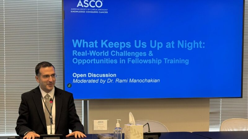 Rami Manochakian: One of the Most Rewarding Experiences of My Academic Career