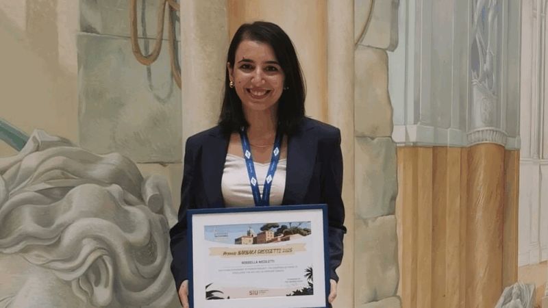 Rossella Nicoletti: Honored to Receive the Barbara Grossetti Award 2025 for Best Urology Thesis