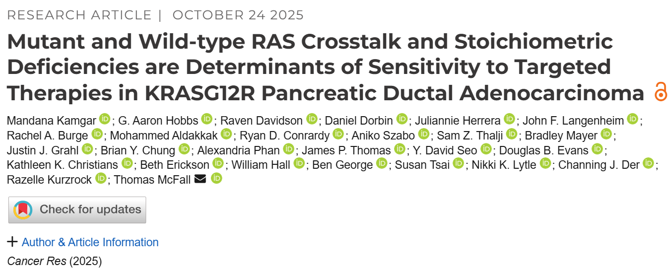 Razelle Kurzrock: Pancreatic Cancers with KRA G12R Can Respond to MeK Inhibitors
