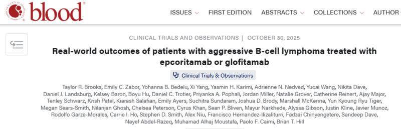Joshua Brody: The Largest Real-World Study on Glofitamab and Epcoritamab in Aggressive Lymphoma 3 Joshua Brody: The Largest Real-World Study on Glofitamab and Epcoritamab in Aggressive Lymphoma