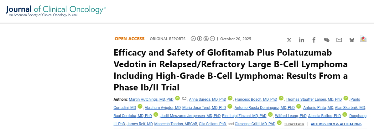 Yan Leyfman: Glofit-Pola Shows High and Durable Responses in R/R LBCL 2 Yan Leyfman
