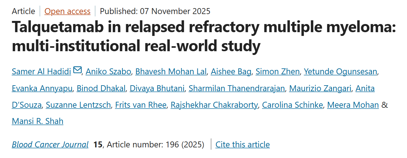 Myeloma Paper of the Day, November 8th, Suggested by Robert Orlowski