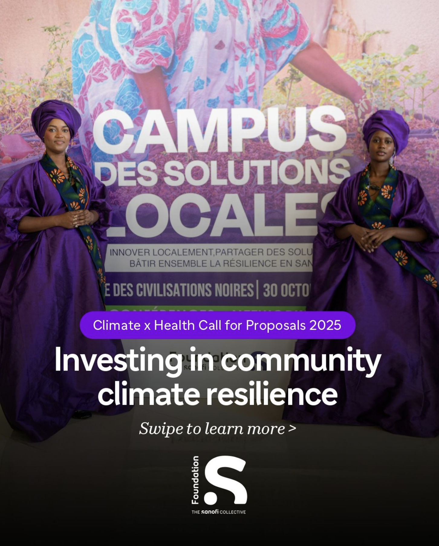 Seeking Community-Led Solutions for Climate and Health Resilience in LMICs - Foundation S