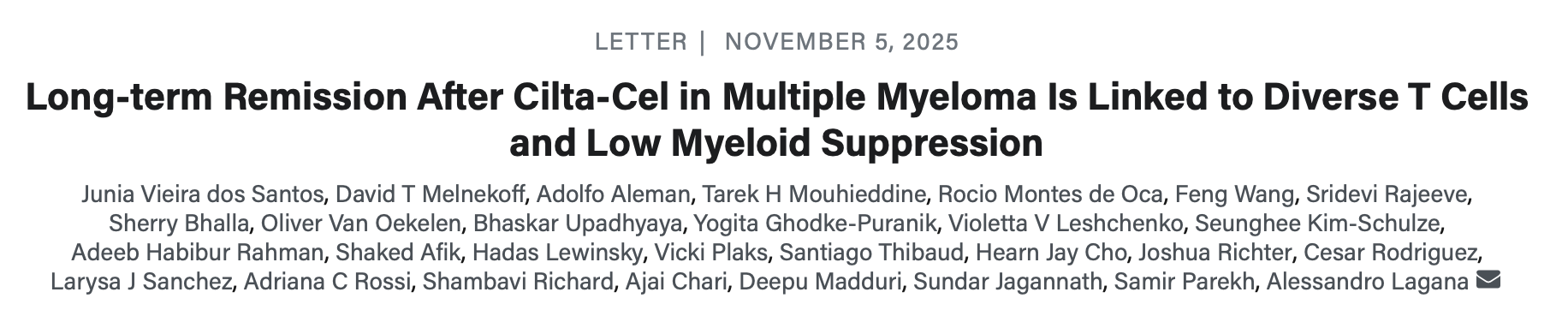 Yan Leyfman: Long-Term CAR-T Insights - Lessons from Cilta-cel in Myeloma