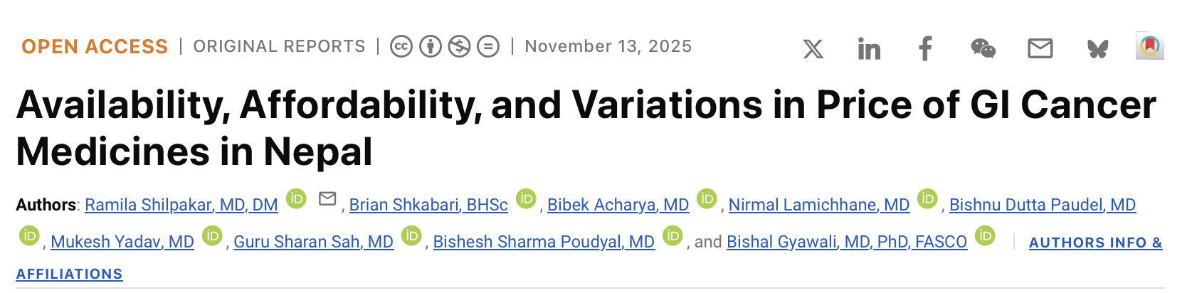 Bishal Gyawali: Up to 1000% Price Difference for Cancer Drugs in Nepal 2 Bishal Gyawali: Up to 1000% Price Difference for Cancer Drugs in Nepal