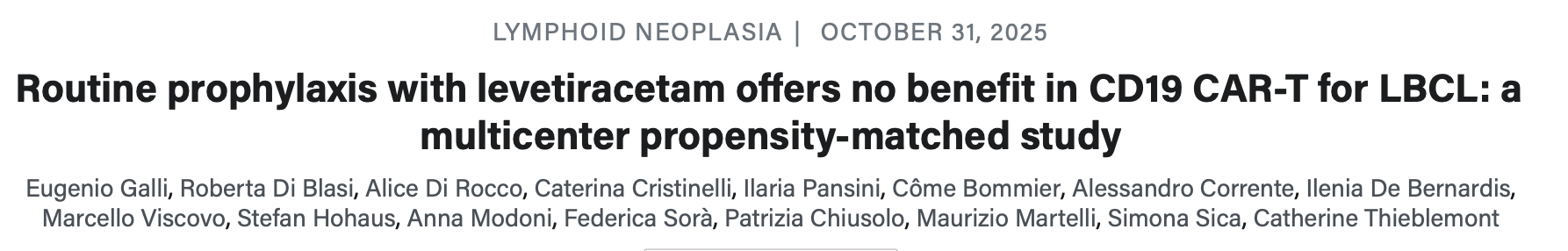 Yan Leyfman: New Data on Seizure Prophylaxis in CAR-T