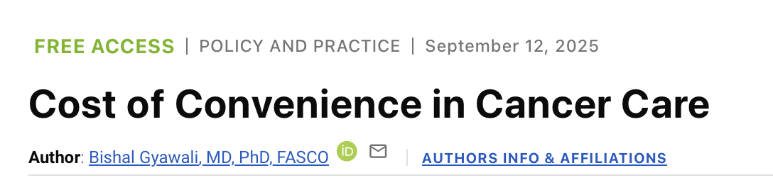 Bishal Gyawali: Six Action Items to Operationalize the ‘Cost of Convenience’ in the European Context 3 Bishal Gyawali: Six Action Items to Operationalize the ‘Cost of Convenience’ in the European Context