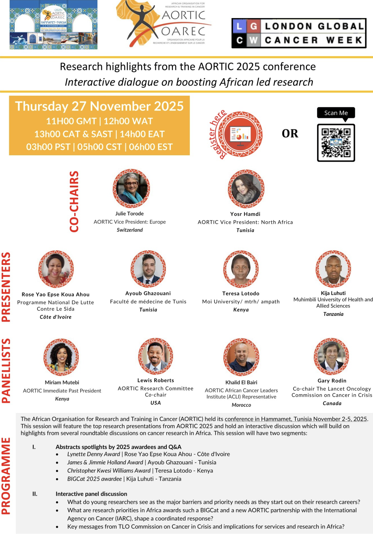 Julie Torode: Looking Forward to Co-Chairing AORTIC Session During LGCW 2025