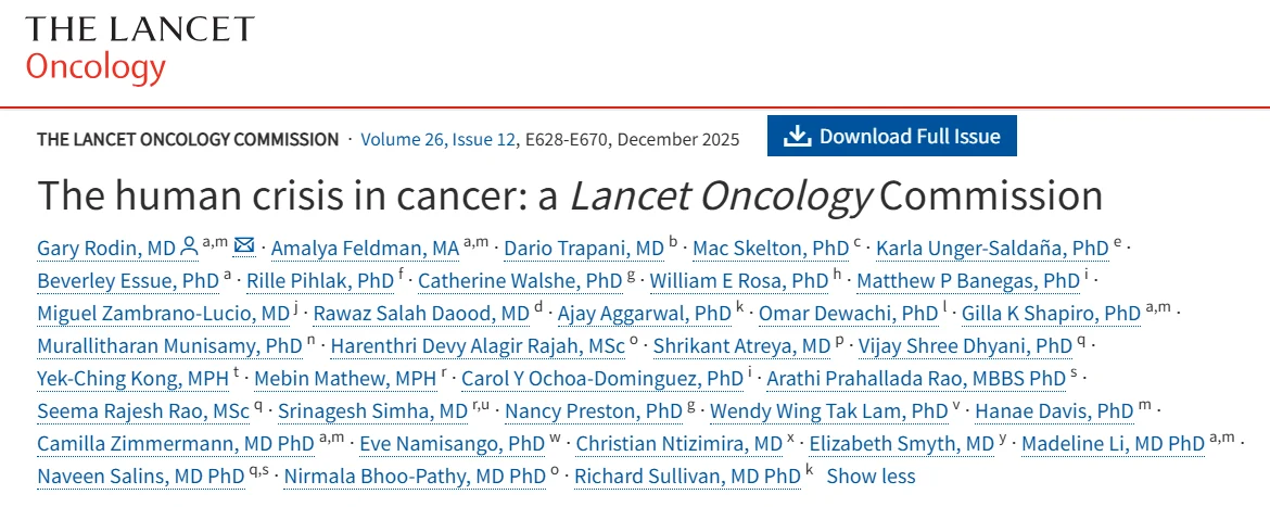 Samyukta Mullangi: The Need to Restore Meaning, Connection, and Compassion in Cancer Care 2 Samyukta Mullangi: The Need to Restore Meaning, Connection, and Compassion in Cancer Care