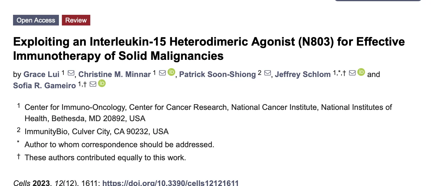 Patrick Soon-Shiong: For the First Time a Mechanistic Treatment to Reverse Lymphopenia has Been Developed