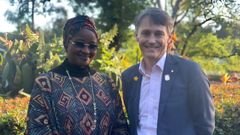 Todd Harper: Catching Up with Zainab Shinkafi-Bagudu at WCLS 2025