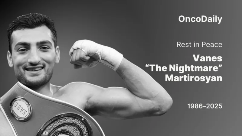 Rest in Peace, Vanes “The Nightmare” Martirosyan (1986–2025)
