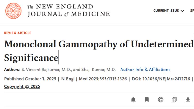 Vincent Rajkumar: Monoclonal Gammopathy of Undetermined Significance 2 Vincent Rajkumar