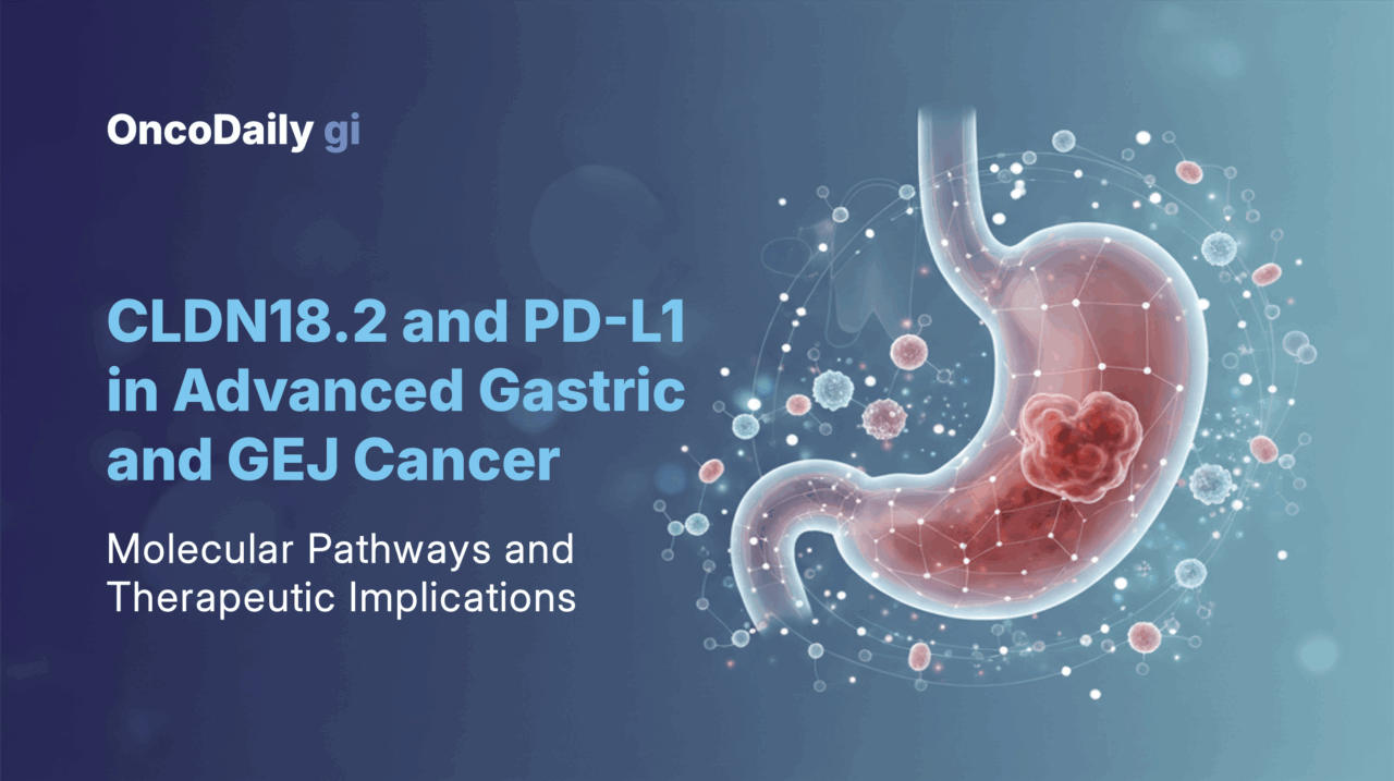 CLDN18.2 and PD-L1 Expression Reveal Distinct Molecular Pathways and Therapeutic Implications in Advanced Gastric and GEJ Cancer