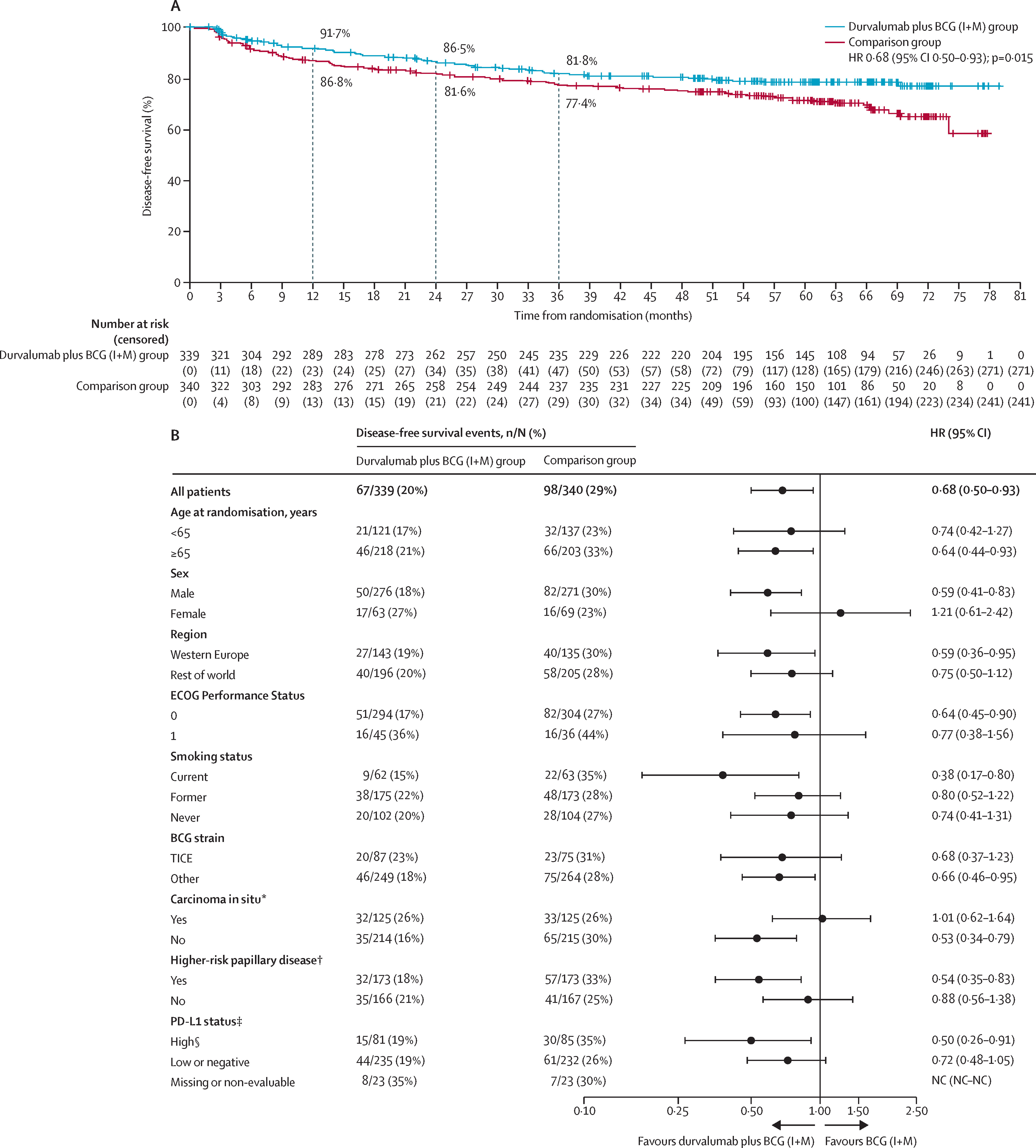 POTOMAC Trial: Durvalumab in combination with BCG for BCG-naive, high-risk, non-muscle-invasive bladder cancer 3 POTOMAC Trial