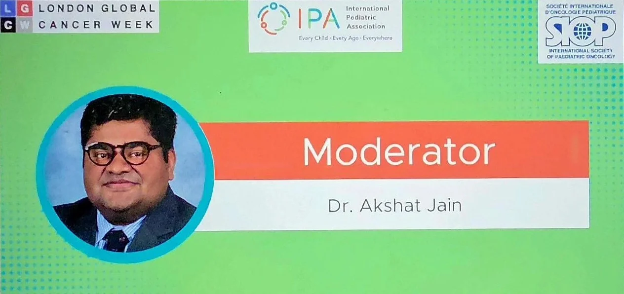Akshat Jain: Proud to Have Moderated the Powerful Discussion on Childhood Cancer During LGCW 2025