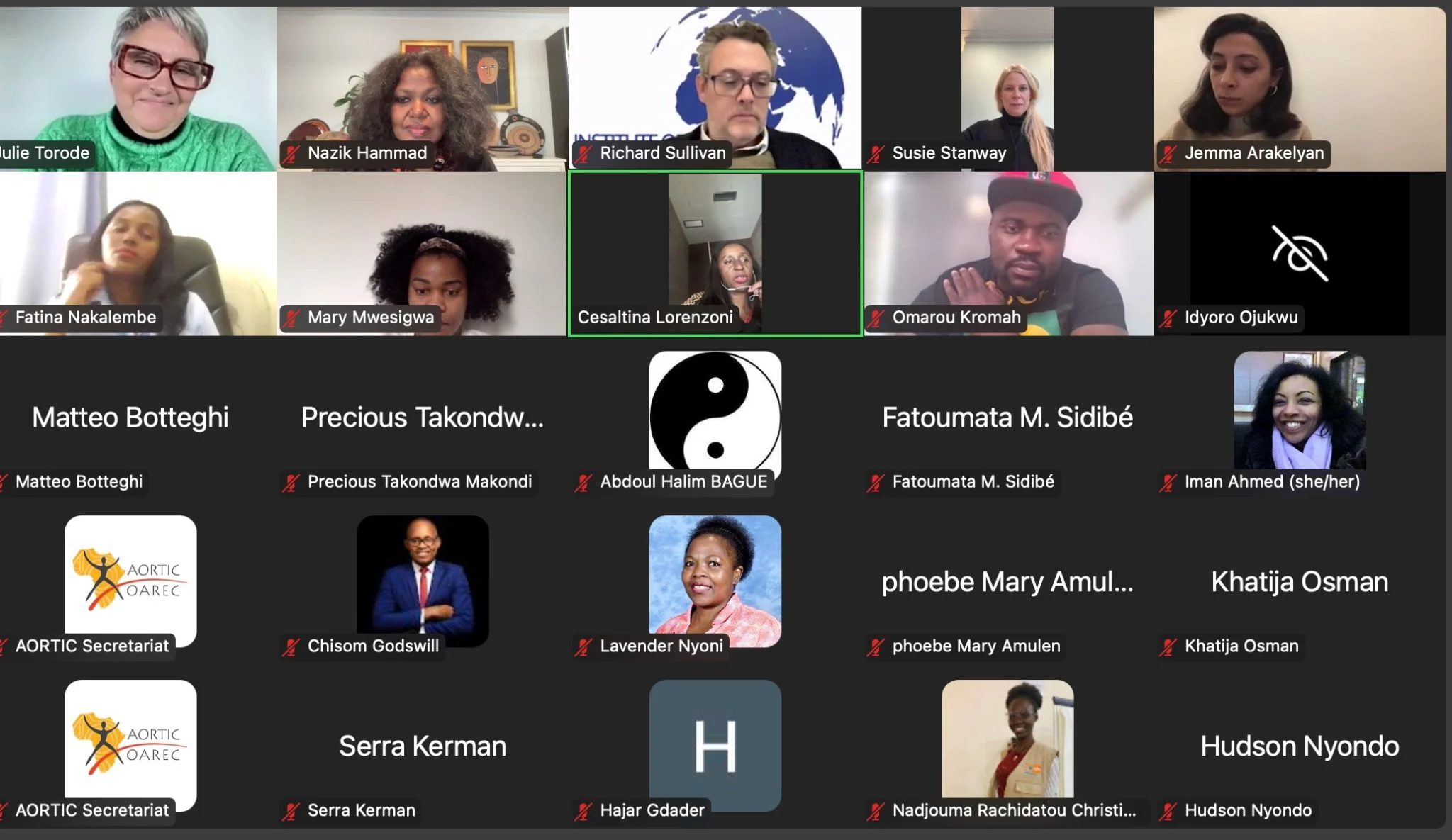 Nazik Hammad: Privileged to Co-Chair the AORTIC SIG Session on Cancer in Africa at LGCW 2025