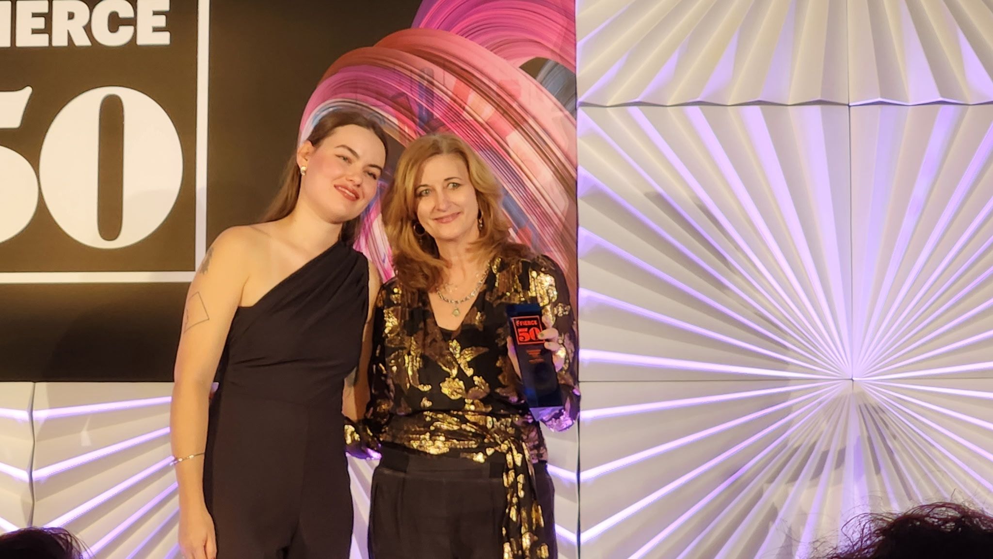 Audra Moran: Honored to Accept a Leadership Award on Behalf of Laura Shawver 2 Audra Moran: Honored to Accept a Leadership Award on Behalf of Laura Shawver