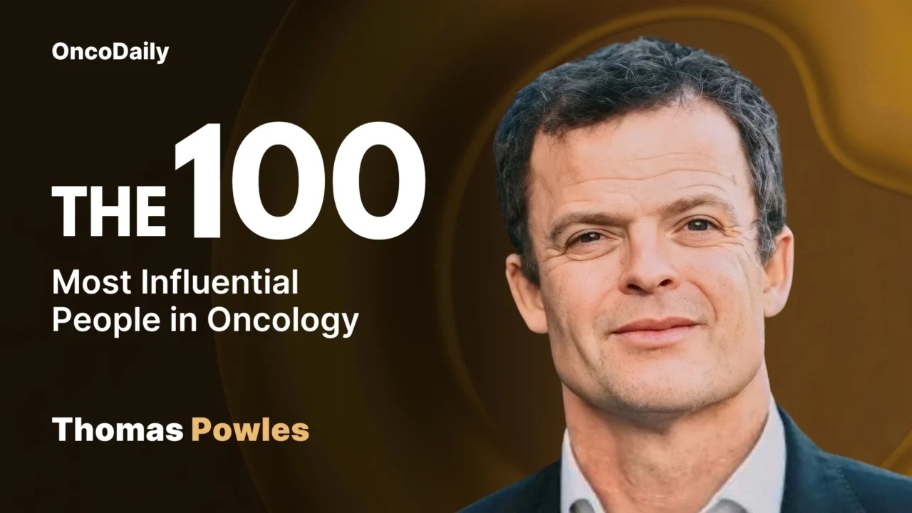Thomas Powles recognized among The 100 Most Influential People in Oncology in 2025