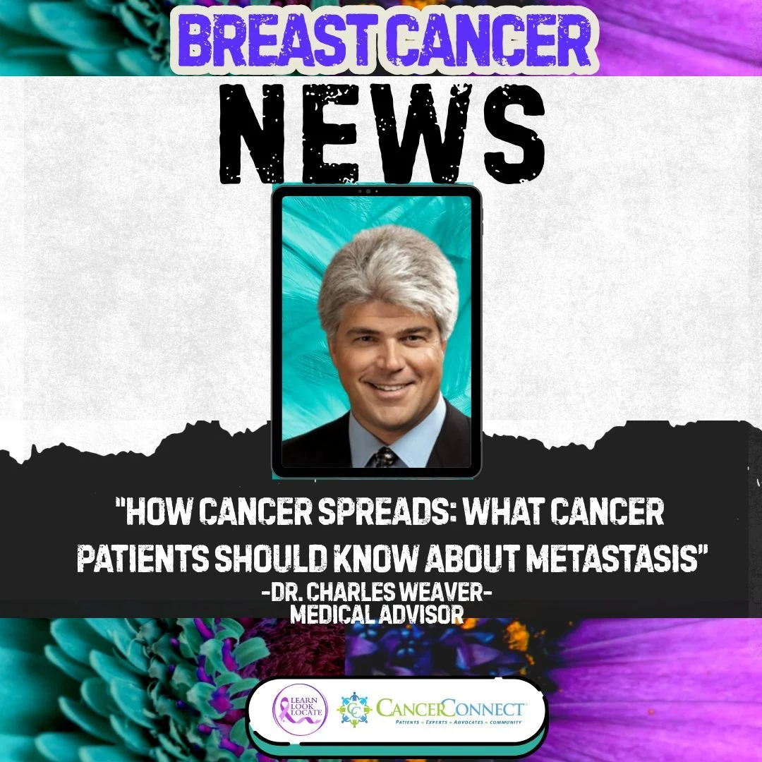 Cynthia Jordan: What Cancer Patients Should Know About Metastasis 2 Cynthia Jordan: What Cancer Patients Should Know About Metastasis