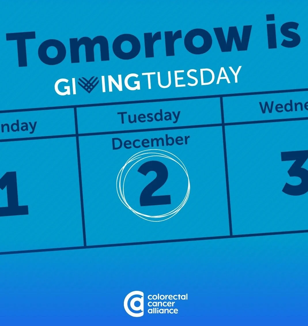 Giving Tuesday: Help Create a Future Where Colorectal Cancer Is History - Colorectal Cancer Alliance