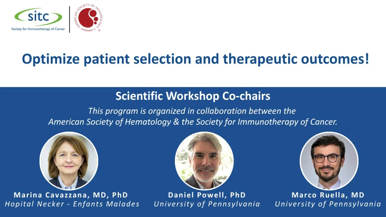 How Host Biology Influences the Efficacy and Toxicity of Cell and Gene Therapies - SITC