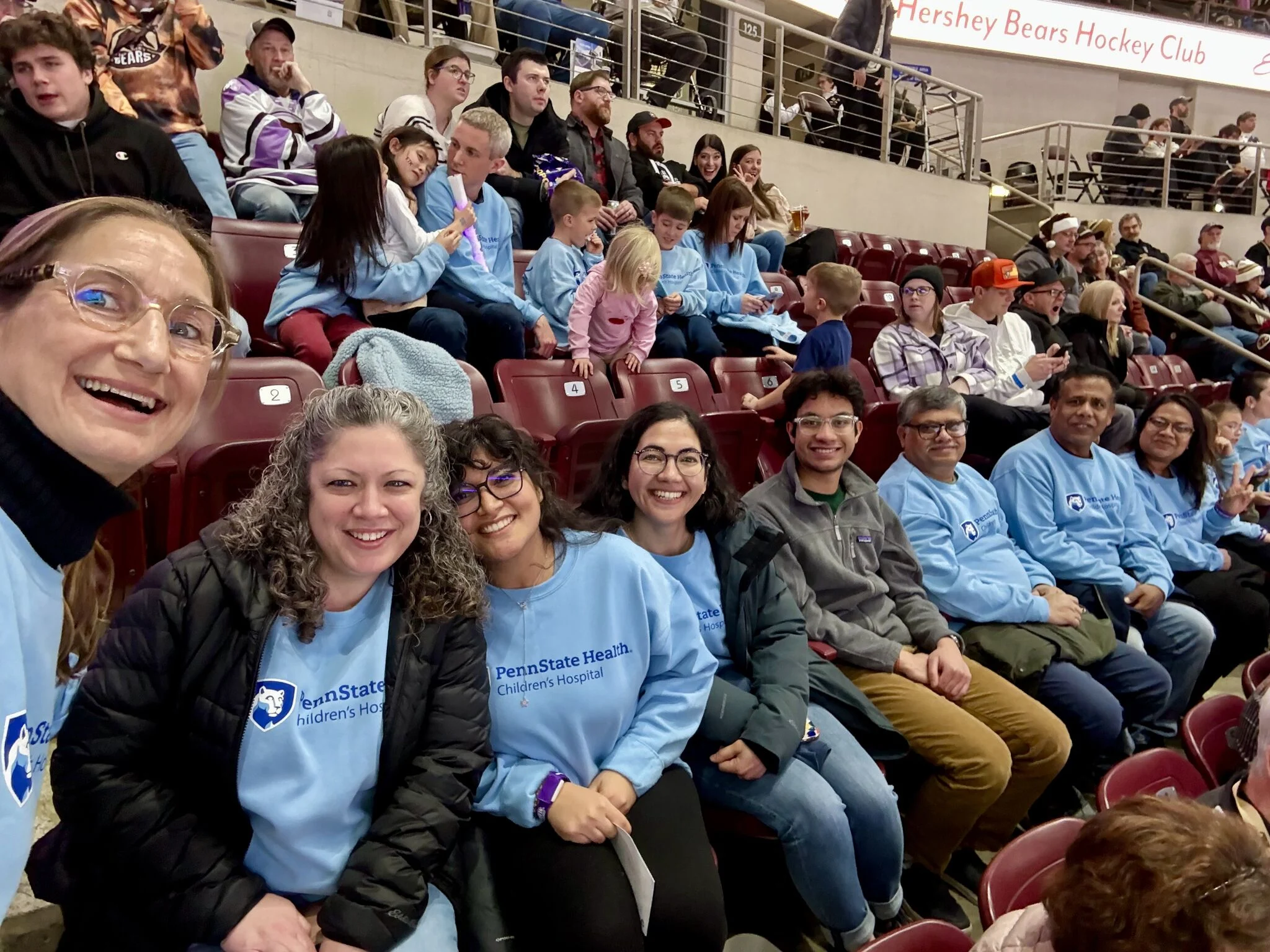 Giselle Sholler: Thanks to the Hershey Bears for a Great Hockey Fights Cancer Night for Penn State College of Medicine 2 Giselle Sholler: Thanks to the Hershey Bears for a Great Hockey Fights Cancer Night for Penn State College of Medicine