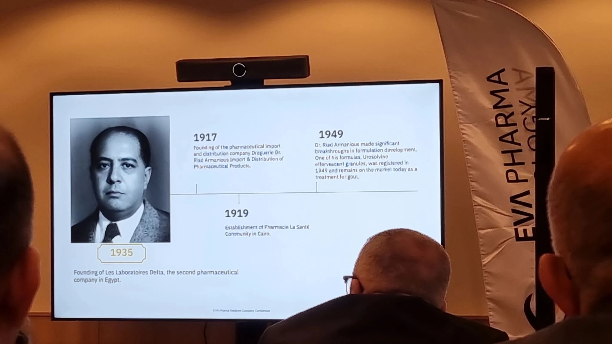 Rasha Aboelhassan: Proudly Learning the History of EVA Pharma with Riad Armanious