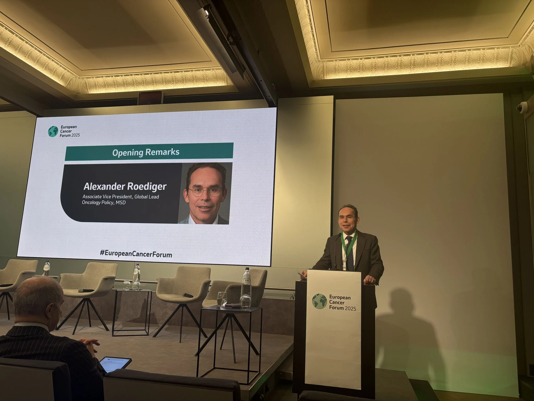 Mike Morrissey: Important Discussions at 7th MSD European Cancer Forum 2 Mike Morrissey: Important Discussions at 7th MSD European Cancer Forum