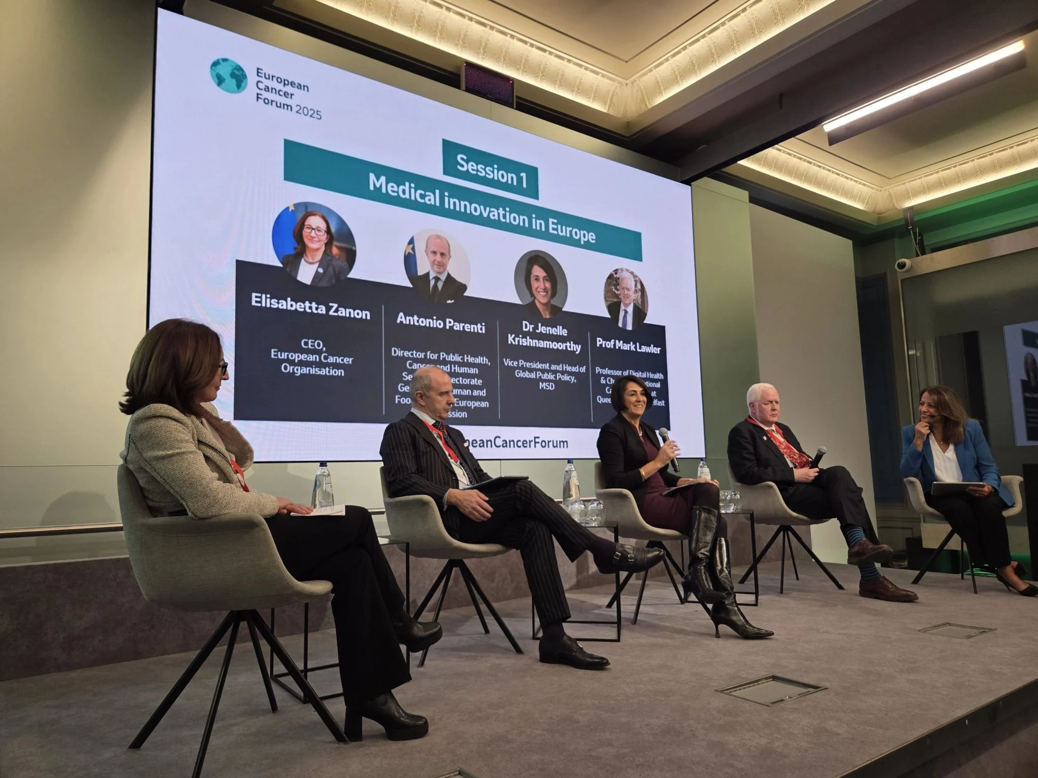 Tit Albreht: Panel on Medical Innovation at 7th European Cancer Forum 2 Tit Albreht: Panel on Medical Innovation at 7th European Cancer Forum