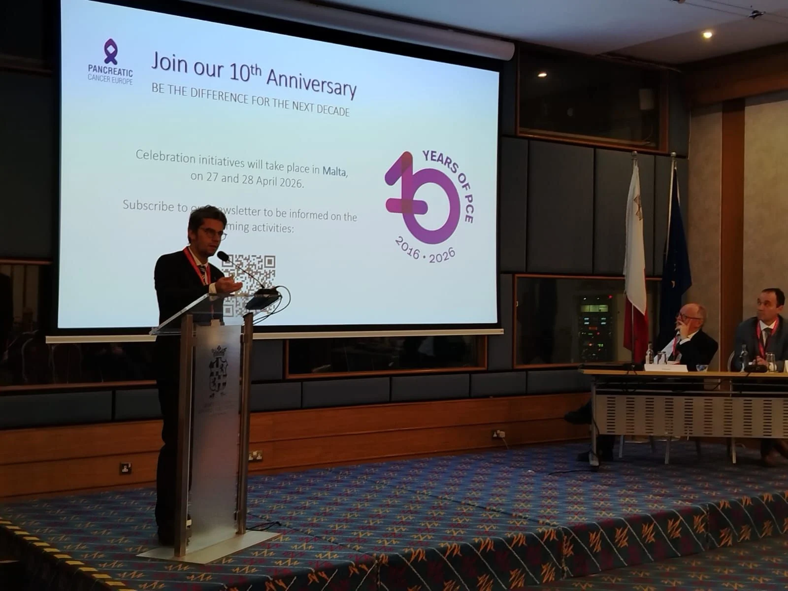 Pancreatic Cancer Europe Highlights Giovanni Marchegiani’s Contribution at the 11th Malta Medical School Conference