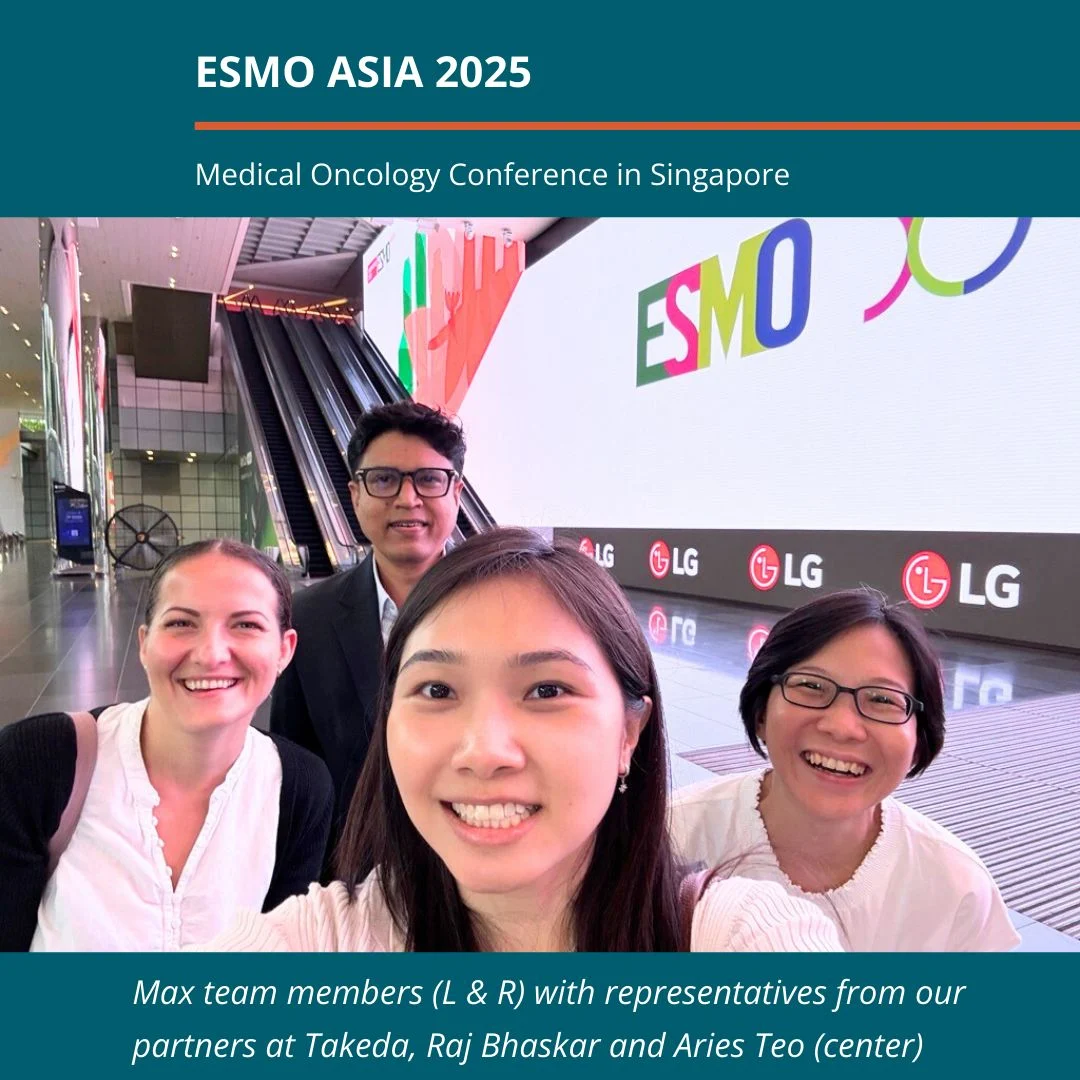 Strengthening Partnerships at ESMO Asia 2025 - The Max Foundation 2 ESMO Asia 2025