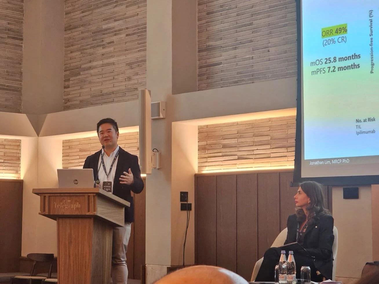 Jonathan Lim: Grateful to be in Tbilisi for the International Rare Cancers and Precision Medicine Conference 2025 2 Jonathan Lim