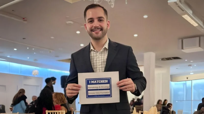 Vahe Khachatryan: Proud to Match Into Hematology-Oncology Fellowship at Ochsner Clinic Foundation