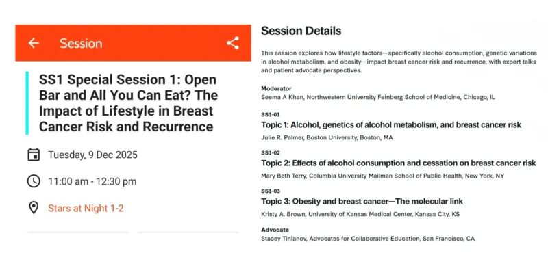 15 Posts Not to Miss from SABCS 2025, Part 1 11 SABCS - OncoDaily