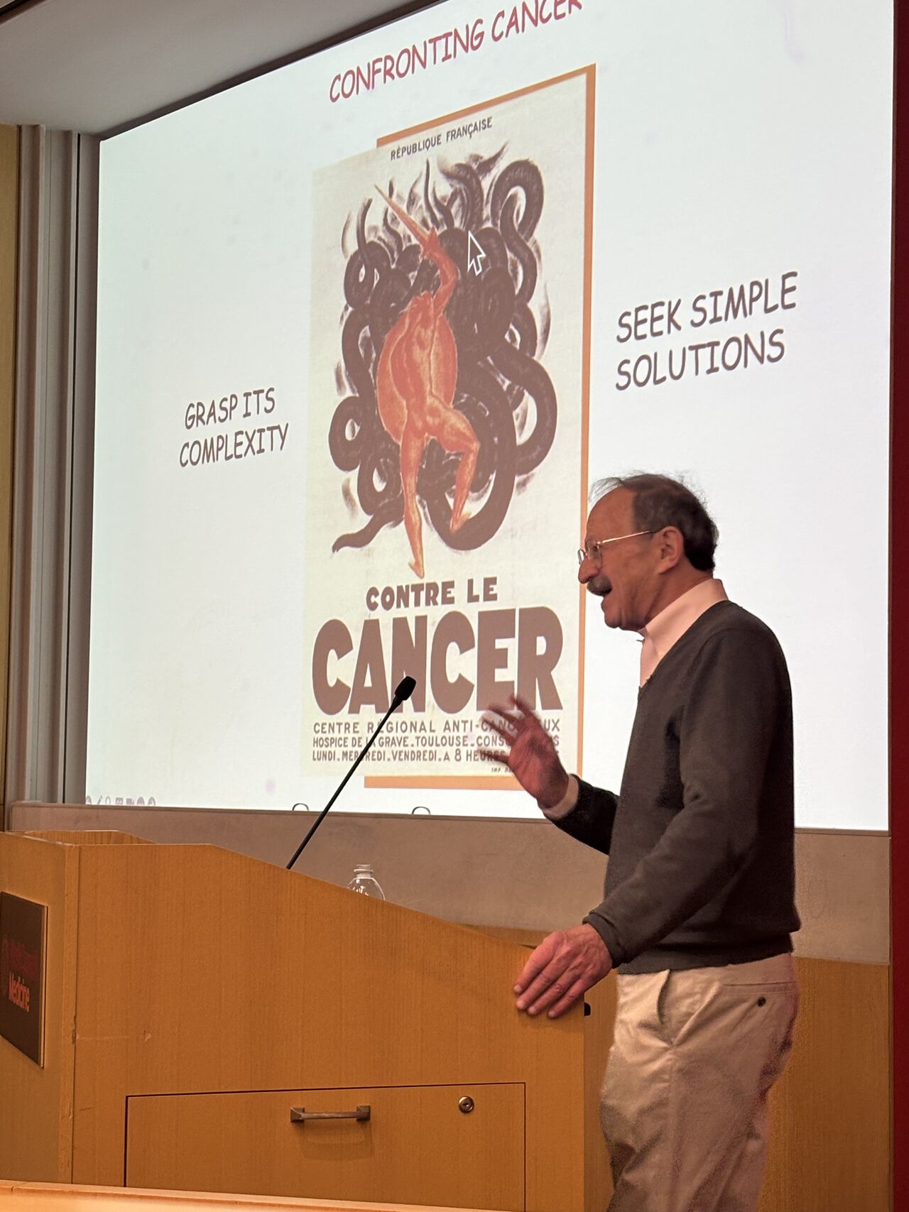 Bishoy Morris Faltas: Nobel Laureate Harold Varmus Engages Weill Cornell MD Students in Neoplasia Education 2 Bishoy Morris Faltas