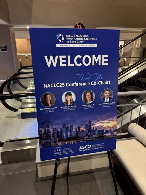Khalil Choucair: Faten Abdo Delivers an Outstanding ALK+ NSCLC Poster at NACLC