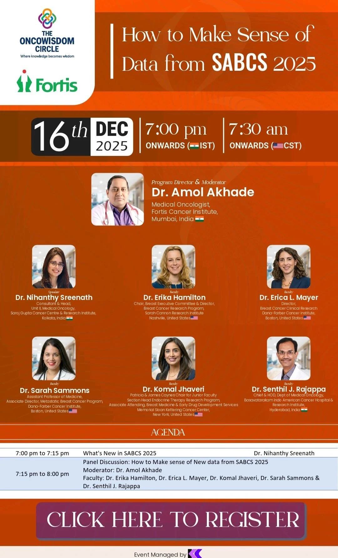 Amol Akhade: Join the Upcoming Post SABCS 25 Updates Webinar