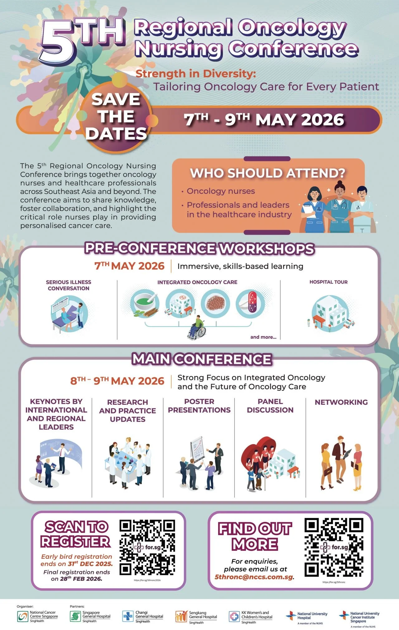 National Cancer Centre Singapore Hosts 5th Regional Oncology Nursing Conference in 2026 2 National Cancer Centre Singapore Hosts 5th Regional Oncology Nursing Conference in 2026