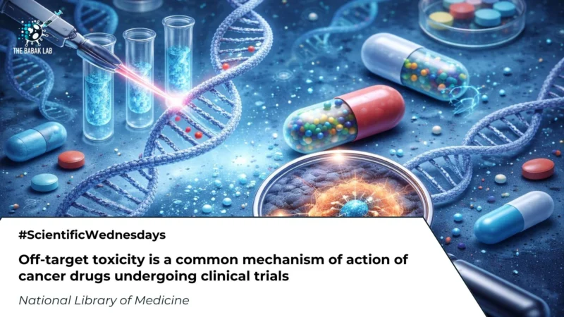 Scientific Wednesdays: Why Many Cancer Drugs Don’t Work the Way We Think – The Babak Lab