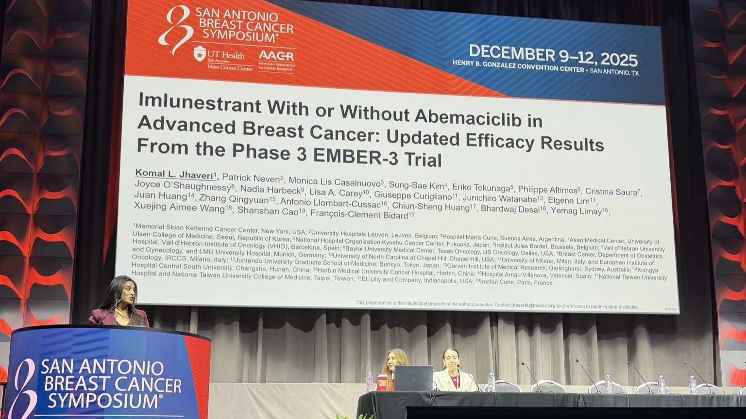 SABCS 2025 Highlights by Stephanie A. Haddad 20 SABCS 2025 Highlights by Stephanie A. Haddad