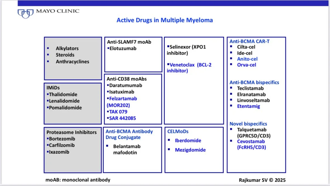 All 2026 Current Myeloma Algorithms by Vincent Rajkumar