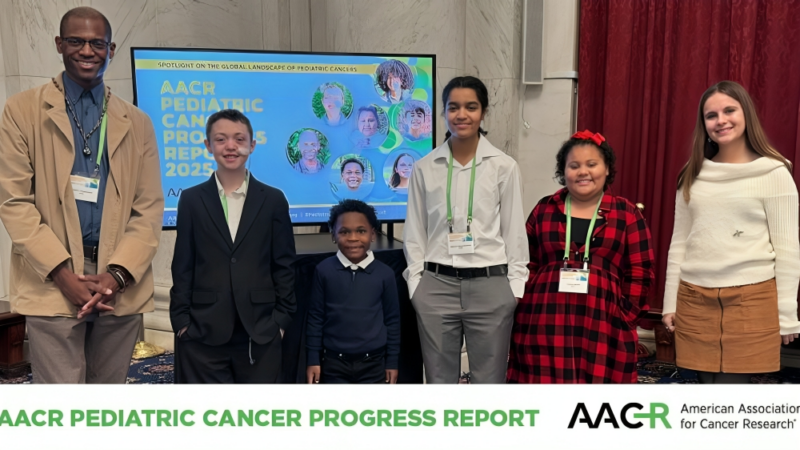 Inaugural Pediatric Cancer Progress Report Released – AACR