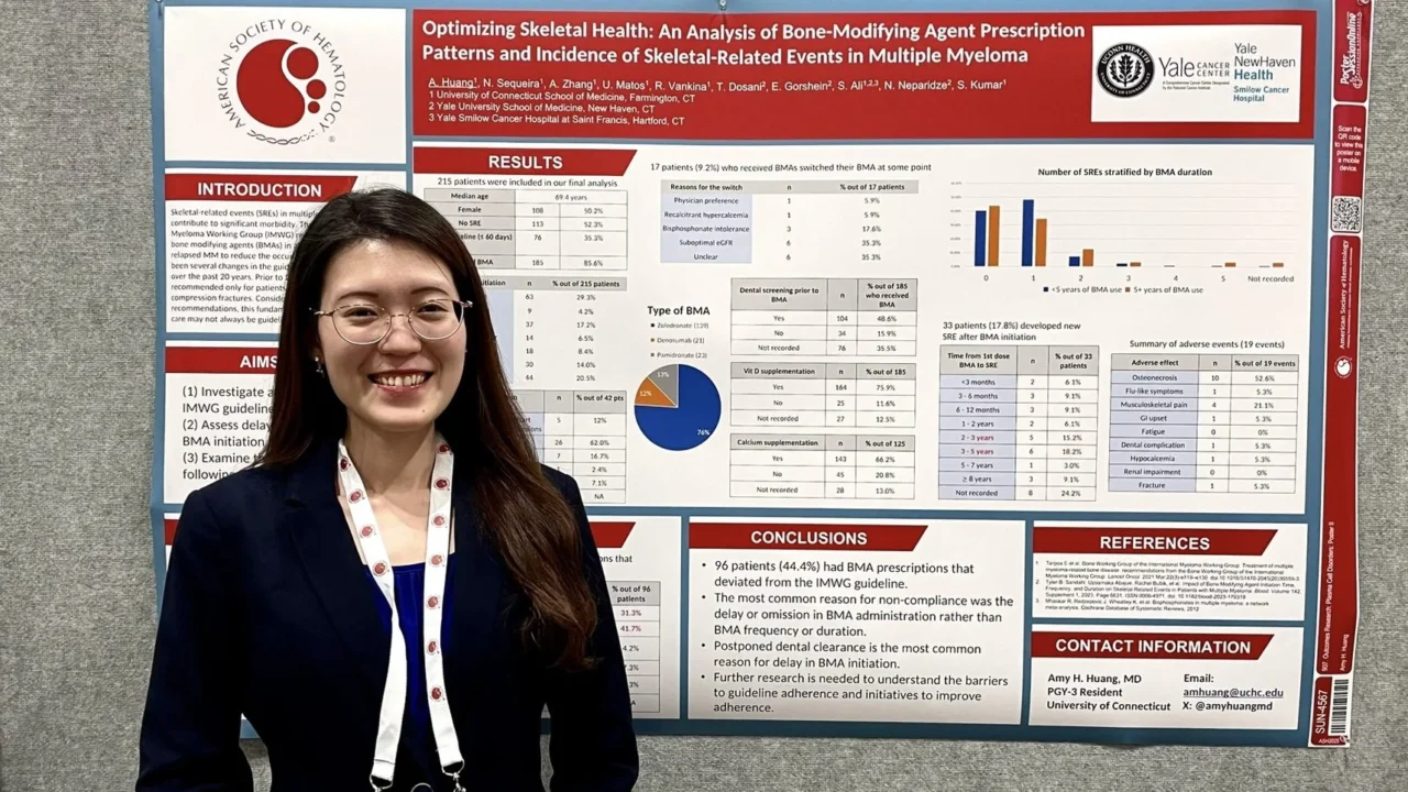 Amy H. Huang: Bone Health Research in Myeloma Receives the ASH Abstract Achievement Award