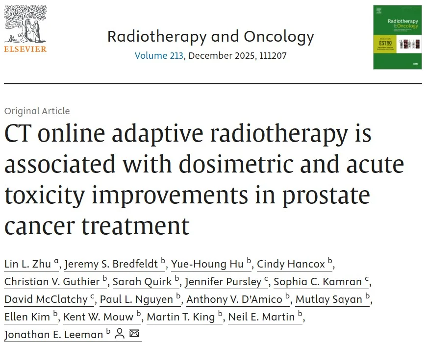 Sushil Beriwal: Adaptive Radiotherapy Improves Outcomes in Prostate Cancer